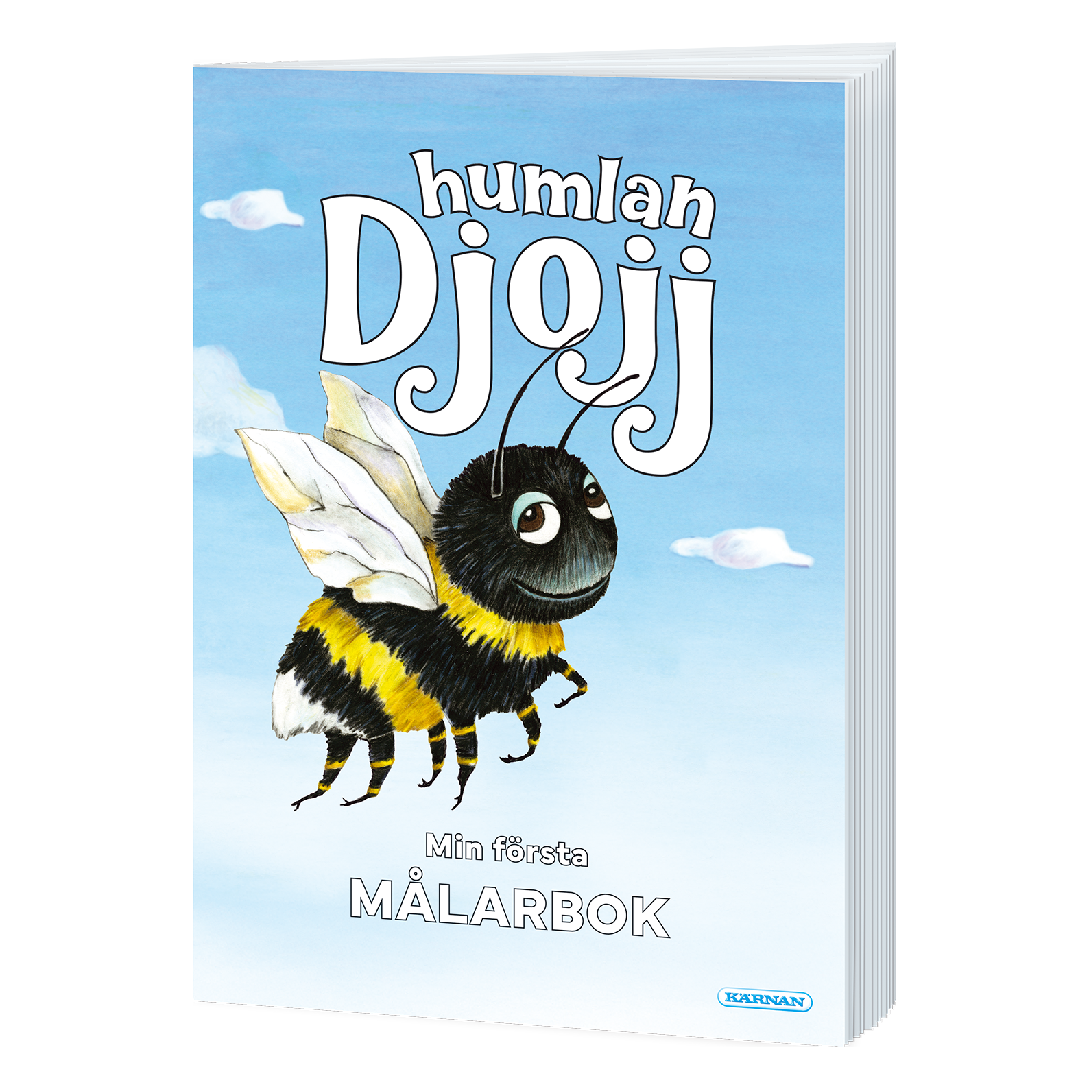 Humlan Djojj -  Min första målarbok