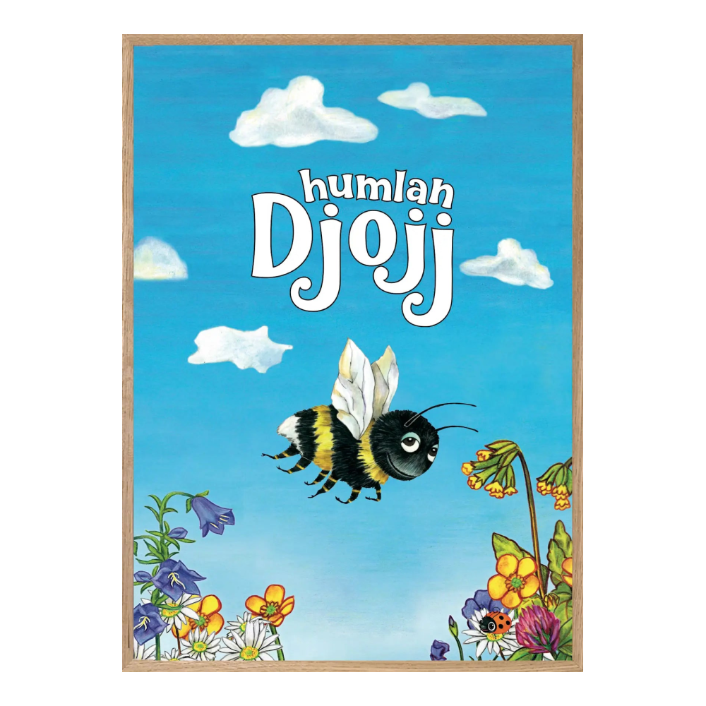 Poster Humlan Djojj - Nedsatt pris