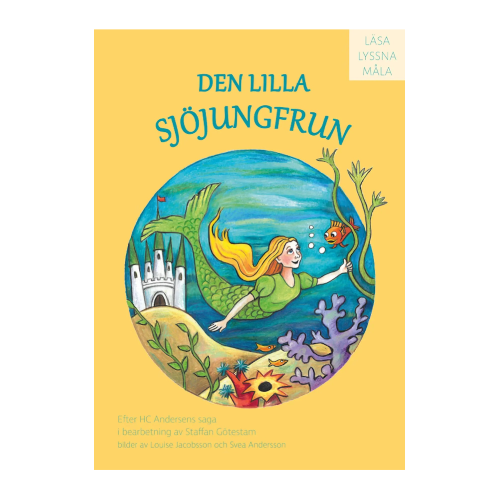 Den lilla sjöjungfrun - Läsa Lyssna Måla